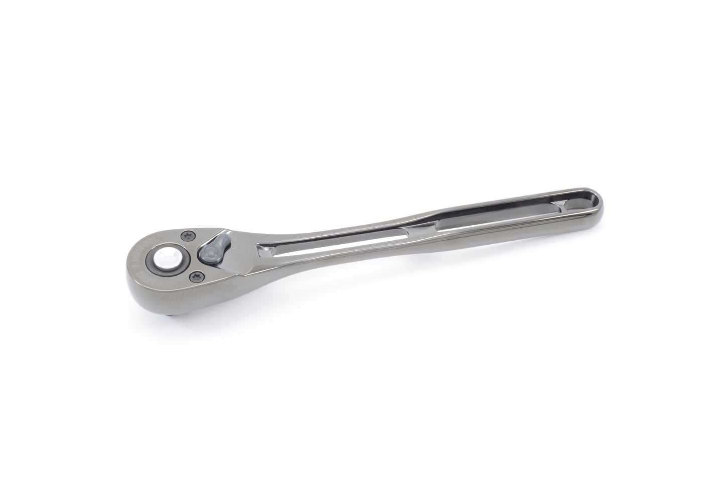 LIGHTOOL 3/8"SQ. Mango de trinquete Metal chapado en iones negro