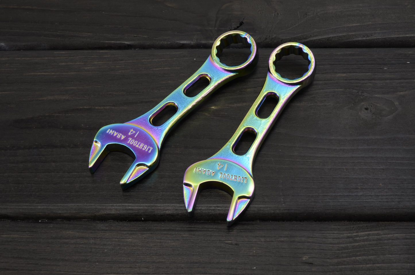 LIGHTOOL LCWU Rainbow Combination Wrench 5.5 - 14 mm Ion Plating