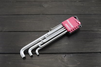 DYS0910 Long Hexagon Key Wrench Set 9Pcs.