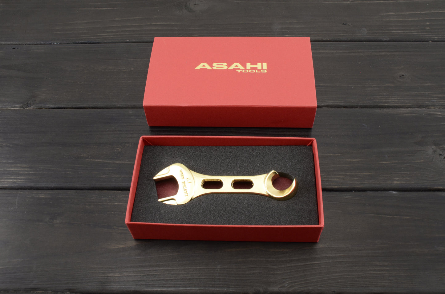 Tactile ボトルオープナー 17mm(純金メッキ)