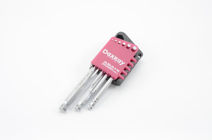 DWS0910 (Bent on Edges) Short Hexagon Key Wrench Set 9Pcs.