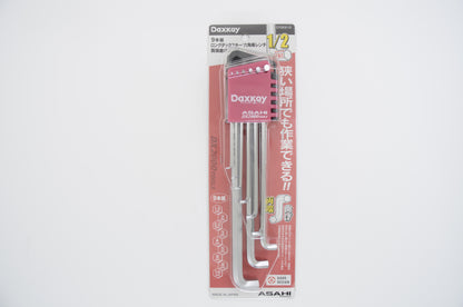 DYS0910 Long Hexagon Key Wrench Set 9Pcs.