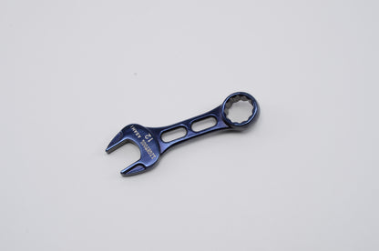 LIGHTOOL LCWU Metal Blue Combination Wrench 8,10,12 mm Ion Plating 3Pcs.