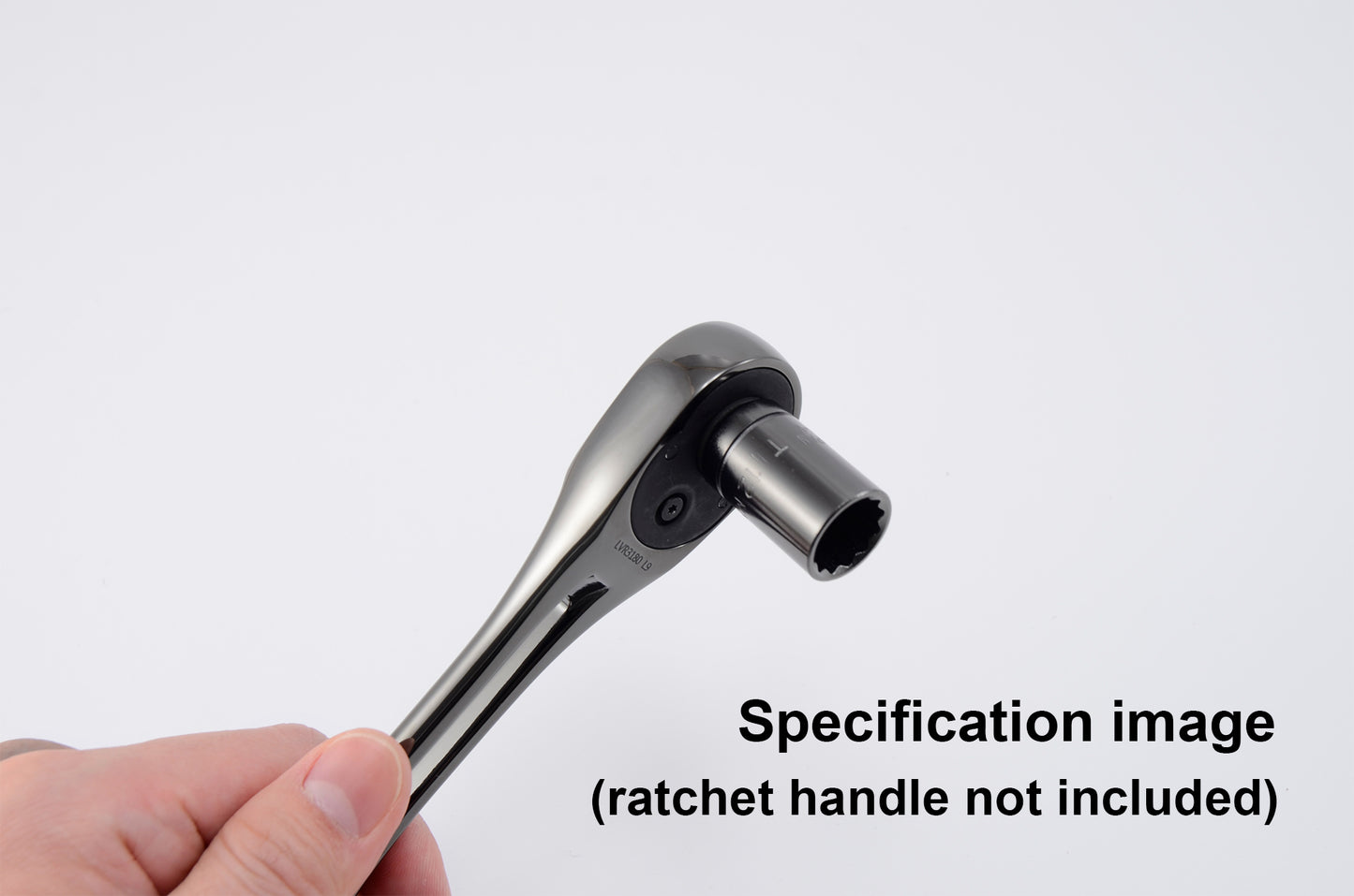 [3/8"SQDR] Tactile Socket Wrench Set 8Pcs (Metal Black)
